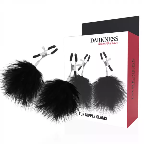 DARKNESS - PINCES � T�TONS POM-POM 2