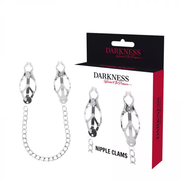 DARKNESS - PINCE  METAL EN M�TAL AVEC CHA�NE