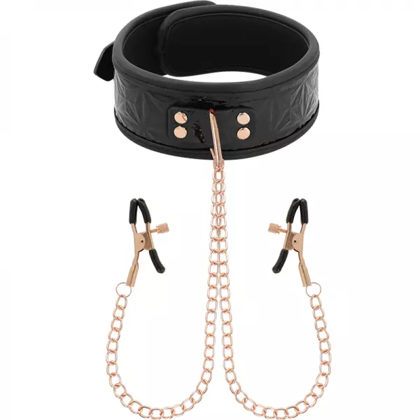 BEGME - BLACK EDITION COLLIER BEGME BLACK EDITION AVEC PINCES � M�TONS