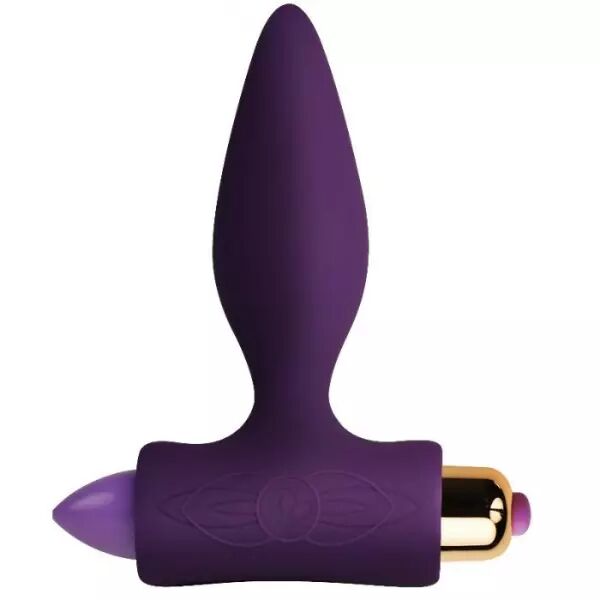 ROCKS-OFF - PLUG ANAL POUR D�BUTANTS PETITE SENSATIONS - LILA