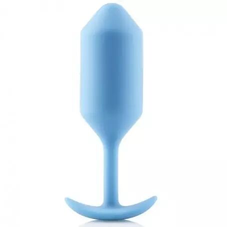 B-VIBE - SNUG PLUG ANAL 3 BLEU CIEL