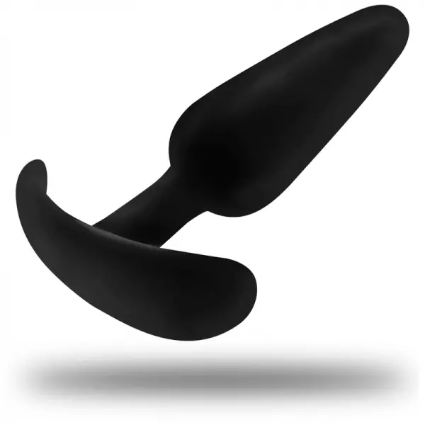 OHMAMA - BOUCHON ANAL EN SILICONE AVEC PETITE POIGN�E