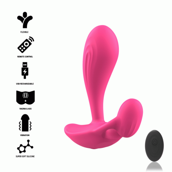 INTENSE - T�L�COMMANDE ANAL SHELLY PLUG ROSE