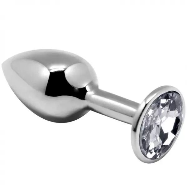 ALIVE - MINI PLUG ANAL PLEASURE M�TAL BLANC TAILLE L