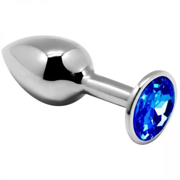 ALIVE - MINI PLUG M�TAL BLEU PLAISIR ANAL TAILLE M