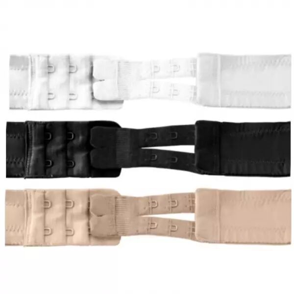BYE-BRA - RALLONGES DE CONTOUR FLEXIBLES 2 CROCHETS 3 UNIT�S