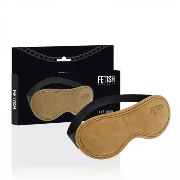 FETISH SUBMISSIVE ORIGEN - MASQUE EN CUIR V�GAN AVEC DOUBLURE EN N�OPR�NE