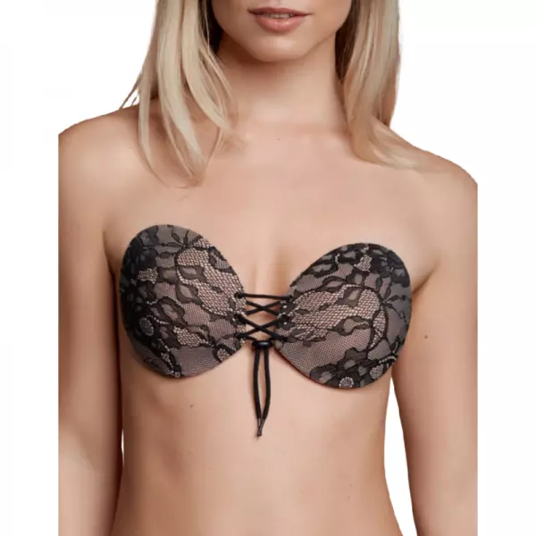 BYE-BRA - SOUTIEN-GORGE ADH�SIF EMPLACEMENT & BRODERIE BONNET C