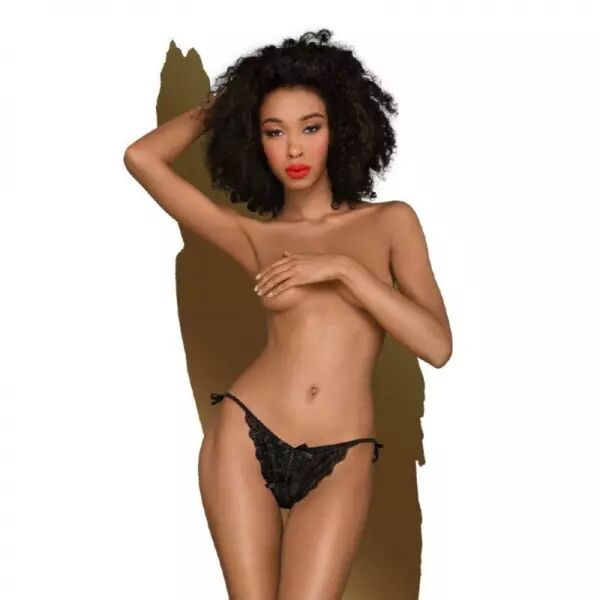 PENTHOUSE - TROP CHAUD POUR �TRE VRAI THONG NOIR S/M