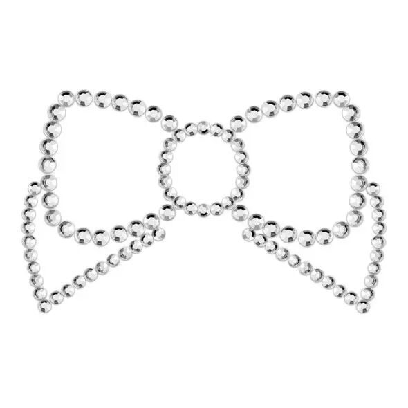 BIJOUX - CACHE M�TON MIMI BOW ARGENT