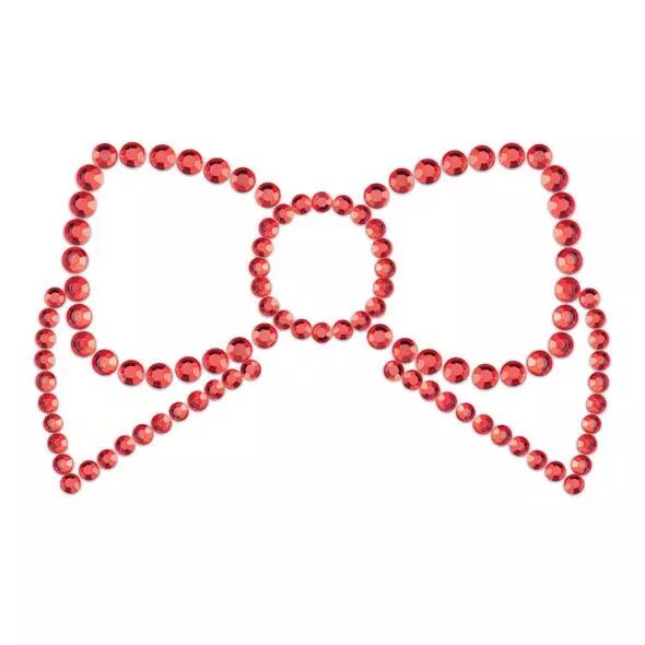 BIJOUX - CACHE MAMETAUX MIMI BOW ROUGE