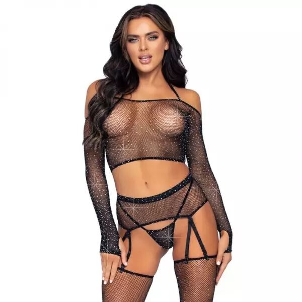 LEG AVENUE - ENSEMBLE QUATRE PI�CES TAILLE UNIQUE