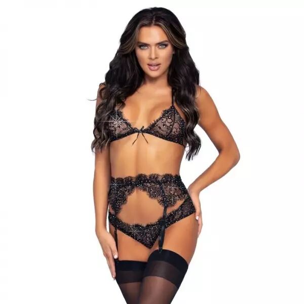 LEG AVENUE - ENSEMBLE TROIS PI�CES BRILLANT M