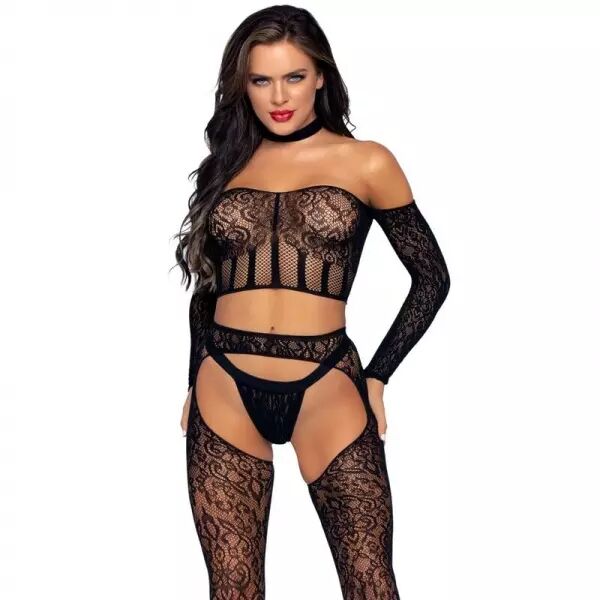 LEG AVENUE - ENSEMBLE TROIS PI�CES TAILLE UNIQUE