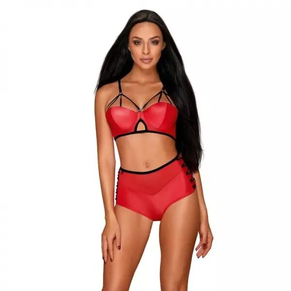 OBSESSIVE - ENSEMBLE CUIR DEUX PI�CES S/M