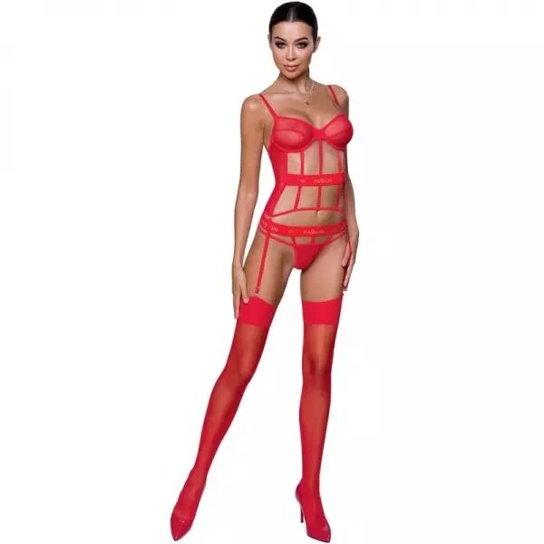 PASSION - CORSET KYOUKA ROUGE L/XL