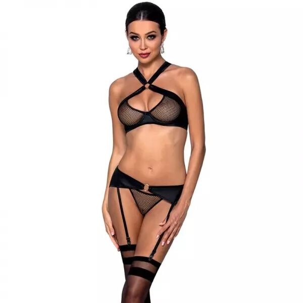 PASSION - AMANDA ENSEMBLE CUIR �COLOGIQUE L/XL