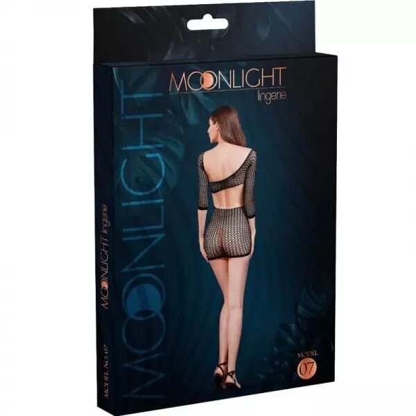 MOONLIGHT - ROBE EN FILET MOD�LE 7 NOIR TAILLE UNIQUE