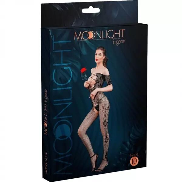 MOONLIGHT - BODYSTOCKING MOD�LE 10 NOIR TAILLE UNIQUE