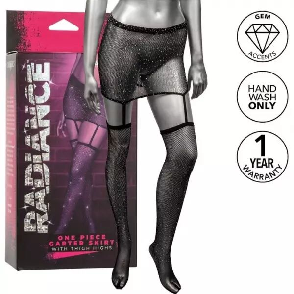 RADIANCE - JUPE JARRETI�RES HAUTS DE CUISSES