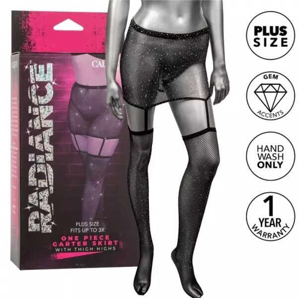 RADIANCE - JUPE JARRETI�RES CUISSES GRANDE TAILLE