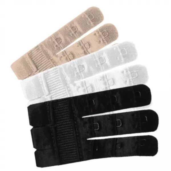 BYE-BRA - RALLONGES DE CONTOUR FLEXIBLES 3 CROCHETS 3 UNIT�S