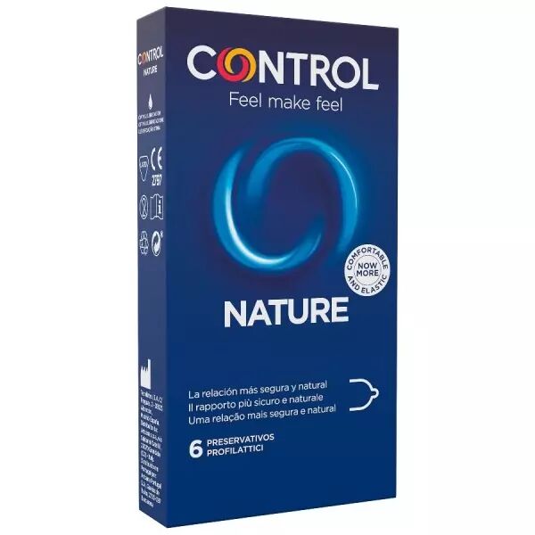 CONTROL - PR�SERVATIFS ADAPTA NATURE 6 UNIT�S