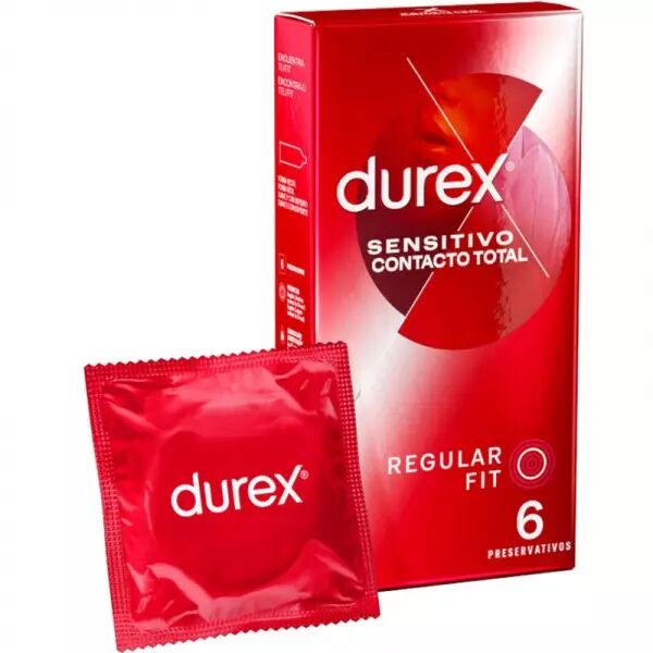 DUREX - CONTACT SENSIBLE TOTAL 6 UNIT�S