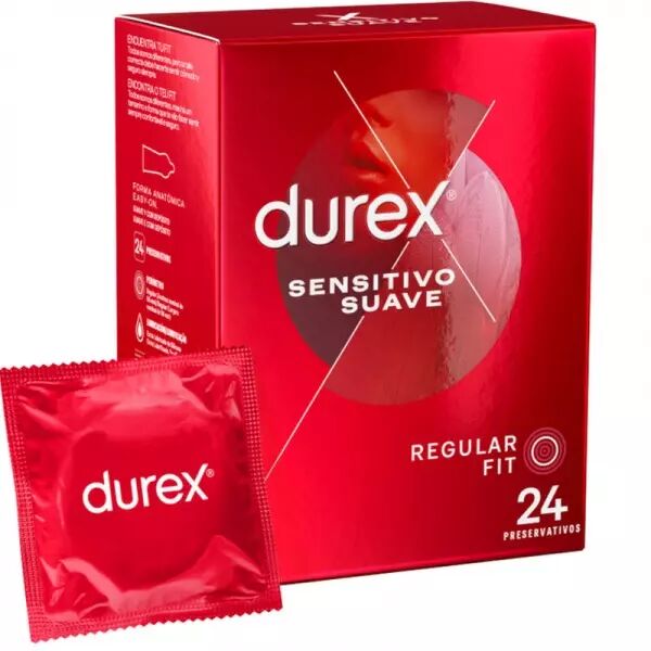 DUREX - DOUX ET SENSIBLE 24 UNIT�S