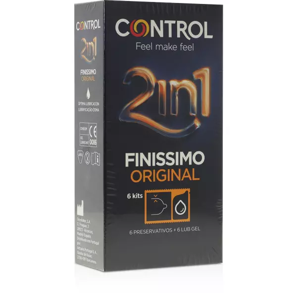 CONTROL - FINISIMO DUO + LUBRIFIANT 6 UNIT�S