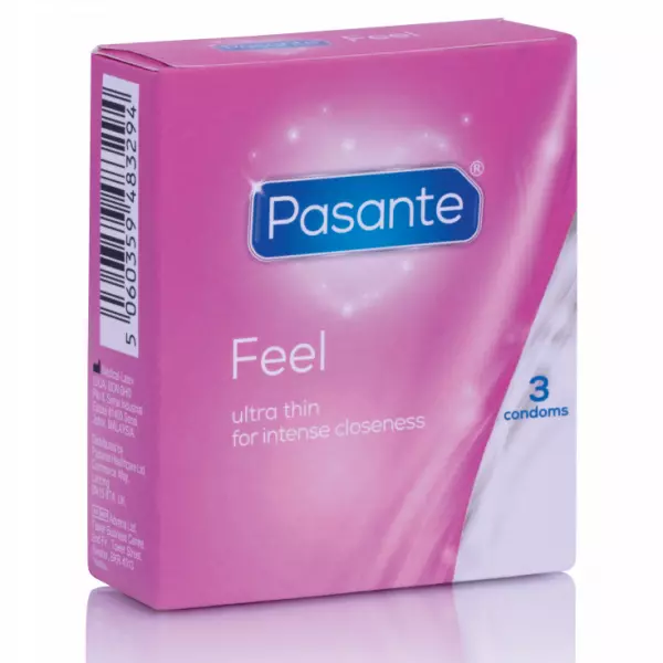 PASANTE - PR�SERVATIFS SENSIBLES ULTRA MINCE 3 UNIT�S