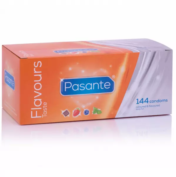 PASANTE - LES SAVEURS DE PR�SERVATIFS 155 UNIT�S