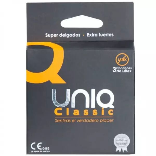 UNIQ - CLASSIC PR�SERVATIFS SANS LATEX 3 UNIT�S