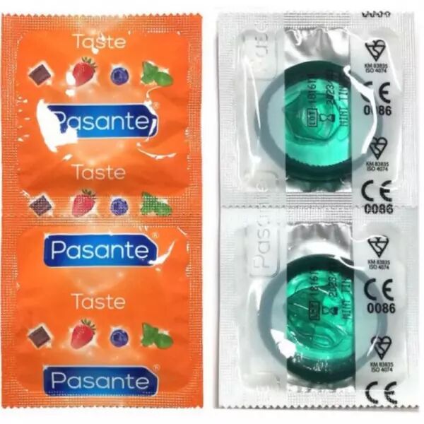 PASANTE - PR�SERVATIFS SAVEUR MENTHE SAC 144 UNIT�S