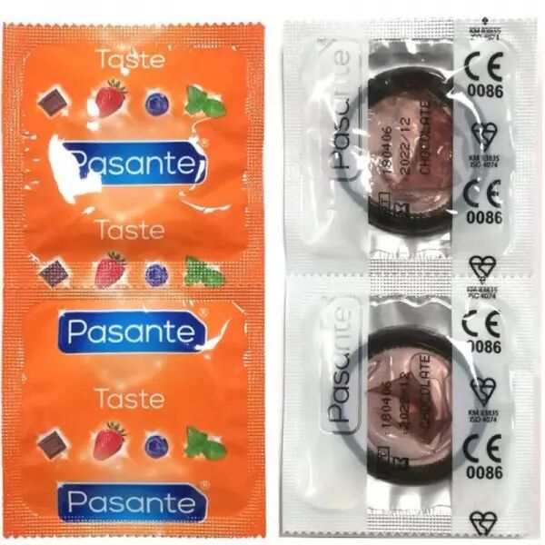 PASANTE - PR�SERVATIFS SAVEUR CHOCOLAT TEMPTATION SAC 144 UNIT�S