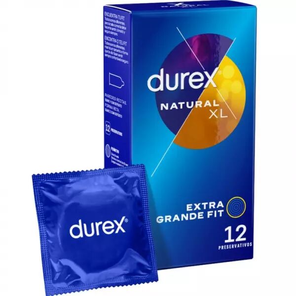 DUREX - NATUREL XL 12 UNIT�S