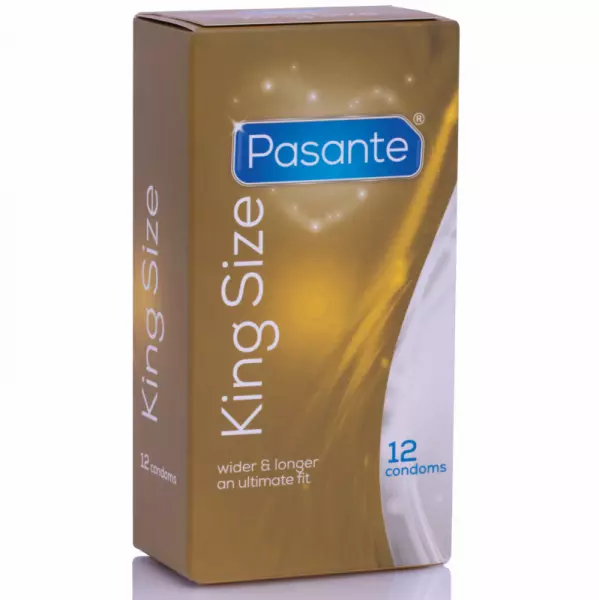 PASANTE - LES PR�SERVATIFS KING MS LONG ET LARGEUR 12 UNIT�S