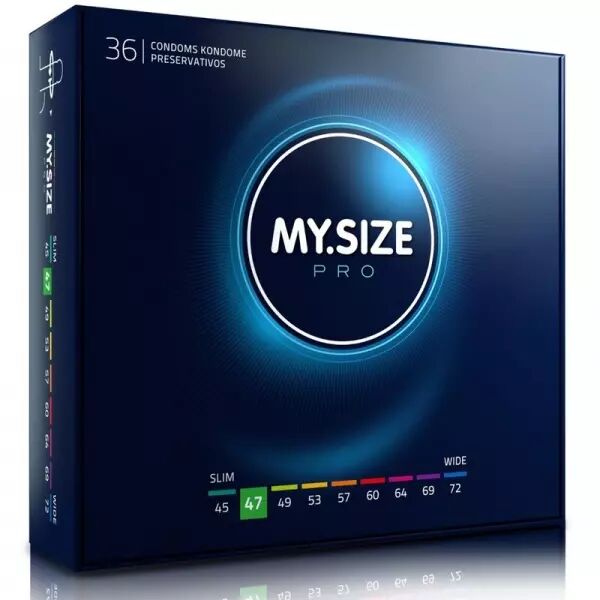 MY SIZE - PRO PR�SERVATIFS 47 MM 36 UNIT�S
