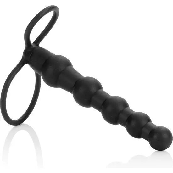 CALIFORNIA EXOTICS - PERLE DOUBLE P�N�TRATEUR NOIR