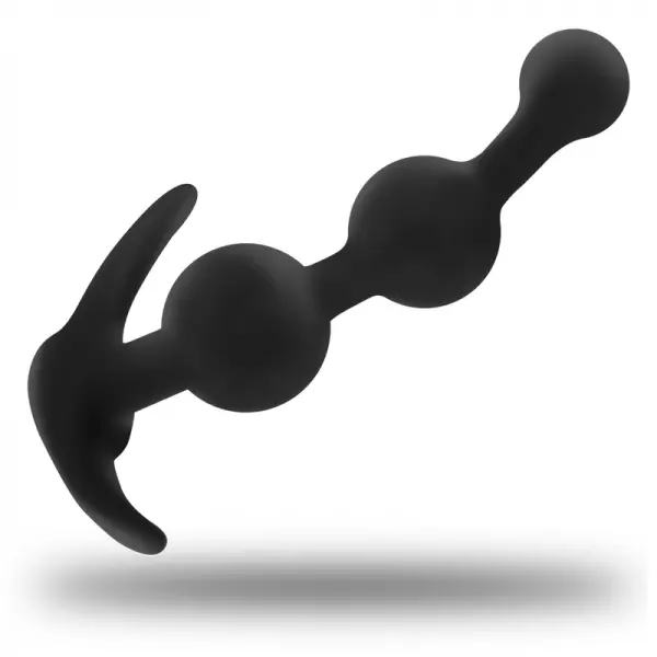 OHMAMA - PLUG ANAL EN SILICONE COURB� 13 CM