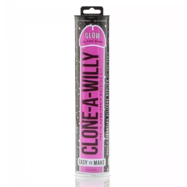 CLONE A WILLY - CLONEUR DE P�NIS ROSE LUMINESCENT AVEC VIBRATEUR