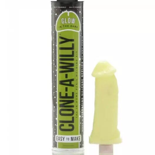 CLONE A WILLY - CLONEUR DE P�NIS VERT LUMINESCENT AVEC VIBRATEUR