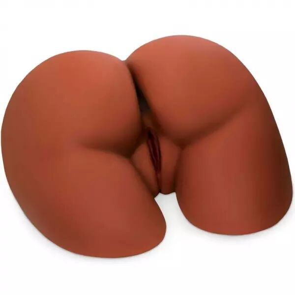 PDX PLUS - MASTURBATEUR MARRON DOUBLE ENTR�E PERFECT ASS XL