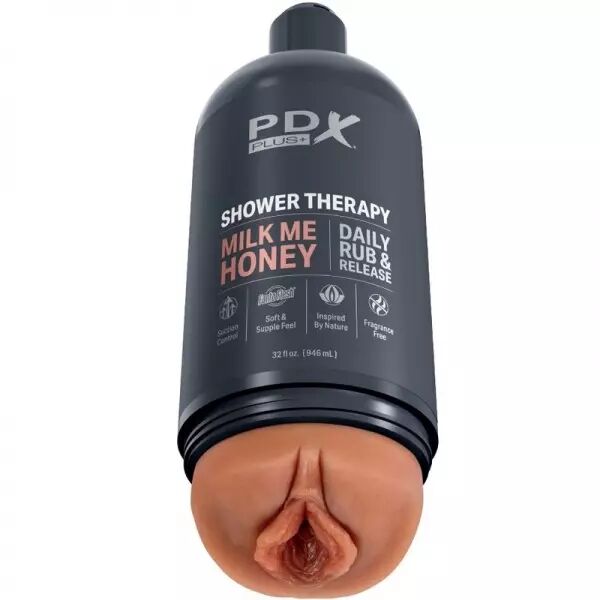 PDX PLUS - MASTURBATEUR STROKER CONCEPTION DE BOUTEILLE DISCR�TE MILK ME HONEY CANDY SHAMPOOING