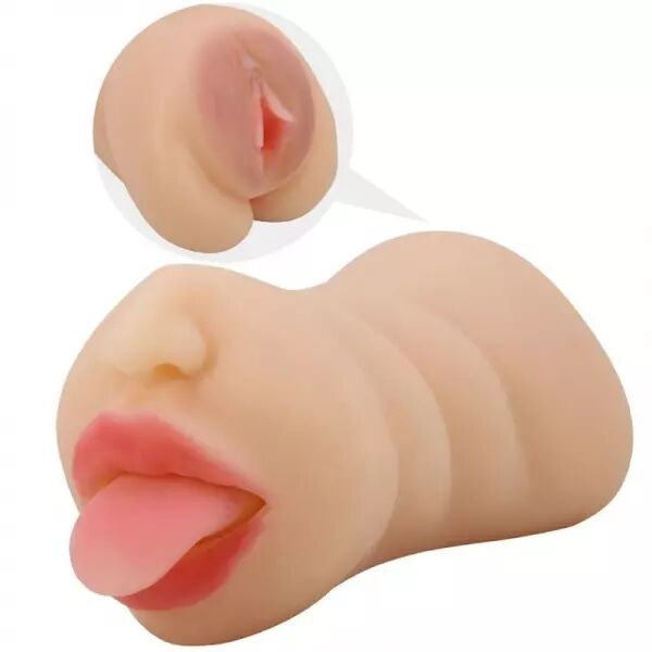 CRAZY BULL - MASTUBADOR EN FORME DE VAGIN SARAH DOUBLE ENTR�E