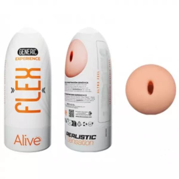 ALIVE - MASTURBADEUR M�LE FLEX G�N�RIQUE TAILLE M