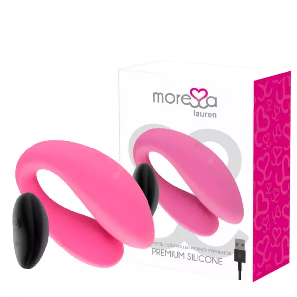 MORESSA - STIMULATEUR  T�L�COMMANDE LAUREN POUR COUPLES