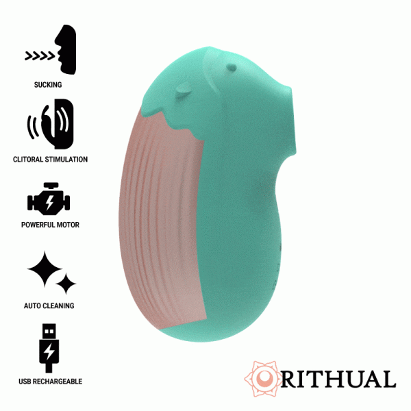 RITHUAL - SHUSHU 2.0 NOUVELLE G�N�RATION CLITORAL AQUA