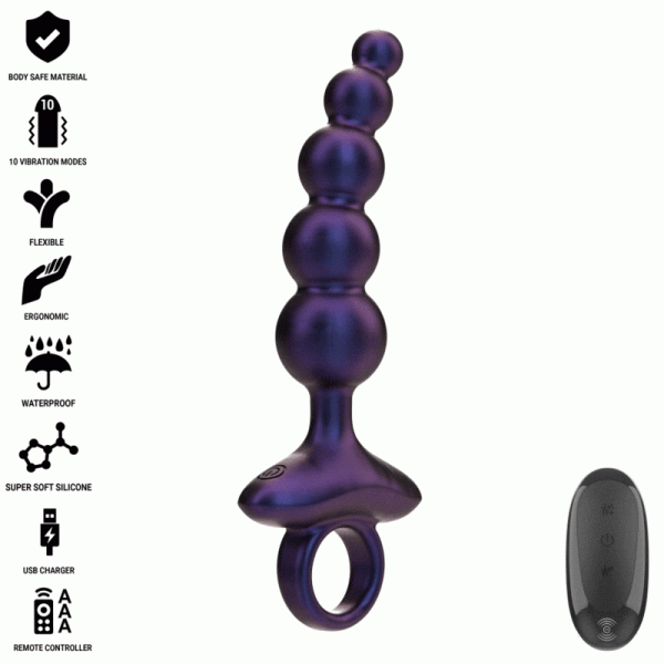 INTENSE - TITO PLUG ANAL VIBRANT MOD�LE 3 T�L�COMMANDE