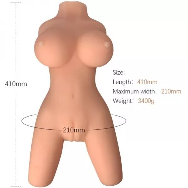 ARMONY - MOD�LE R�ALISTE DE TORSE F�MININ 8